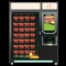 Máquina de venda automática do alimento com a máquina de venda automática das flores da exposição de Vapes da micro-ondas