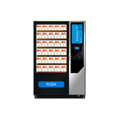 Máquina de venda automática exterior da lavagem de Bean To Cup Pharmacy Glass da alameda de YUYANG