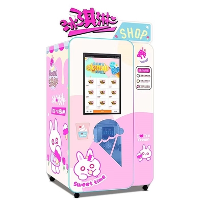 Máquina industrial automática de creme do OEM Mini Vending Machine For Ice