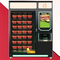 21,5 - tipo costume da mola da máquina de venda automática da propaganda de tela táctil da polegada do apoio da máquina de venda automática do petisco da bebida